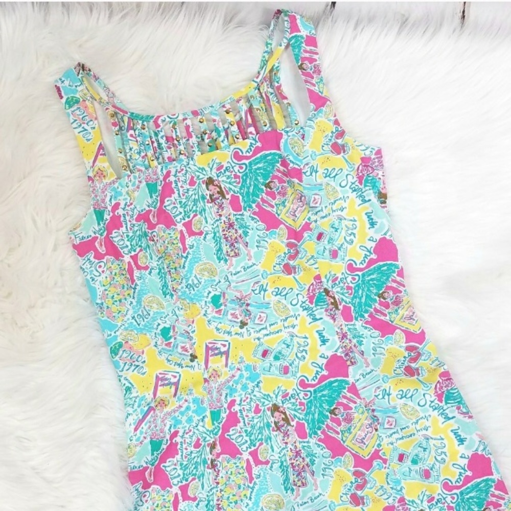 🌴LILLY PULITZER In the Beginning Shift Dress